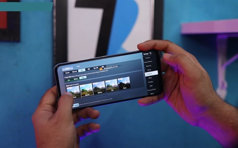 Tốc độ 60 fps trên Realme Narzo 50 4G