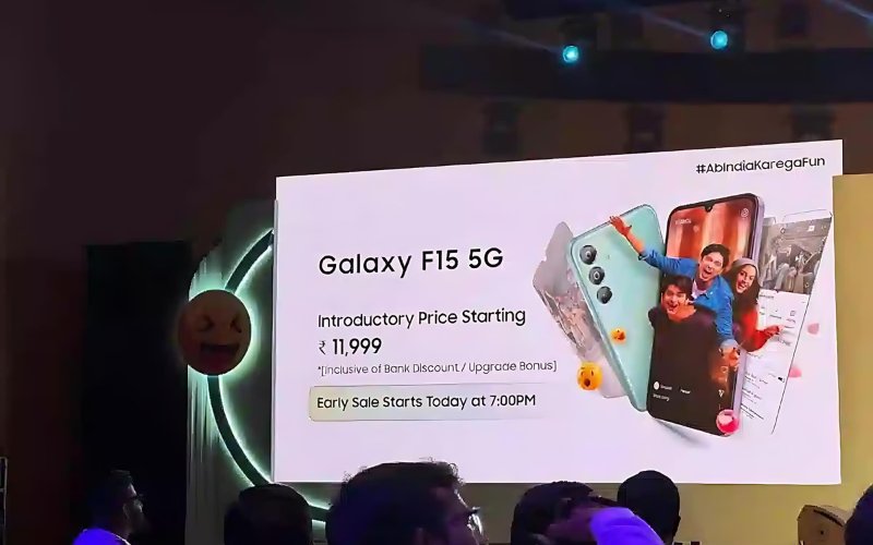 Samsung Galaxy F15 5G giá bao nhiêu. Nguồn: Samsung India