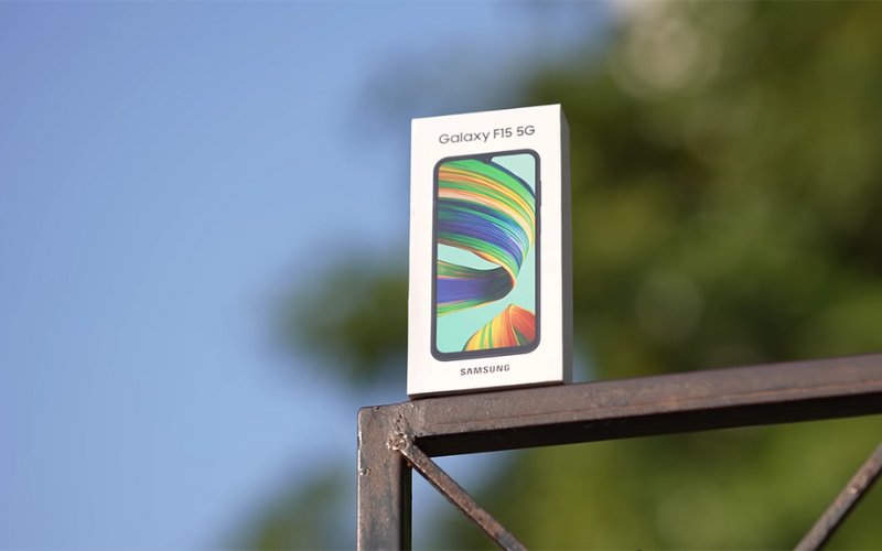 Thiết kế thời thượng trên Samsung Galaxy F15 5G. Nguồn: Oganilir