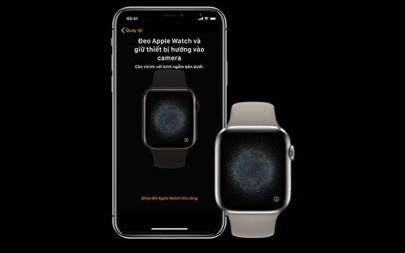 Cách ghép đôi Apple Watch bằng camera trên iPhone