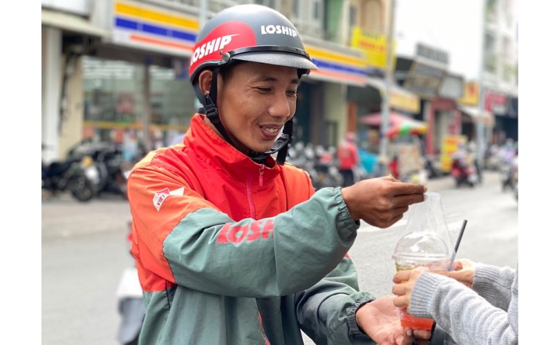 Cách tìm nhà hàng gần đây qua Loship