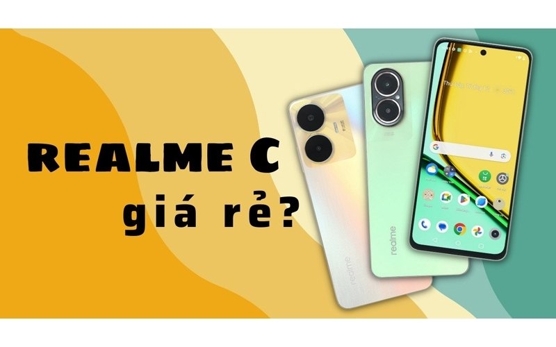 Dòng điện thoại realme C Series