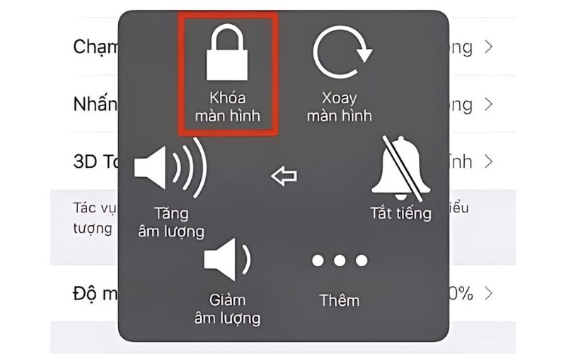Cách tắt nguồn iPhone bằng phím Home ảo