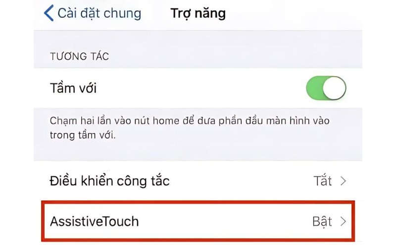 Cách tắt nguồn iPhone bằng phím Home ảo