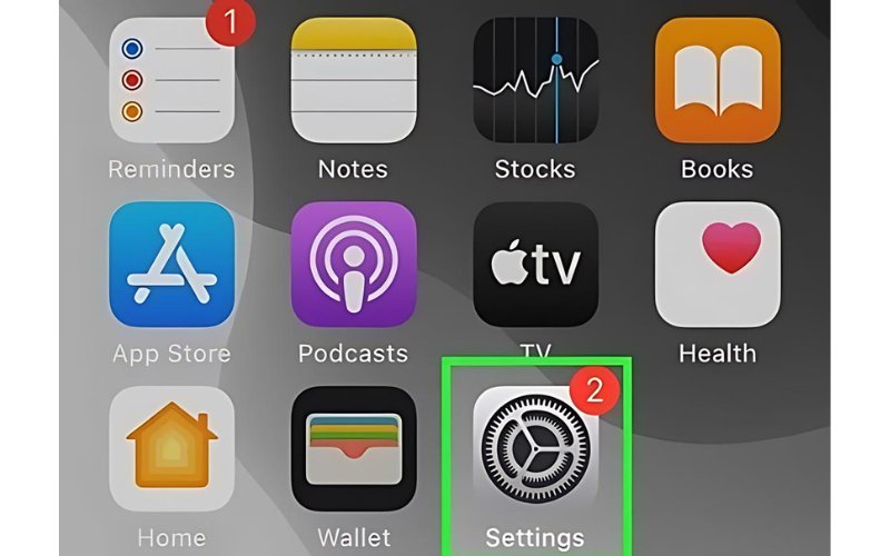 Cách tắt nguồn iPhone bằng ứng dụng Cài đặt