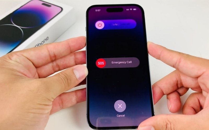 Cách tắt nguồn iPhone khi bị đơ màn hình 