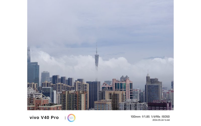 Camera tele Vivo V40 Pro