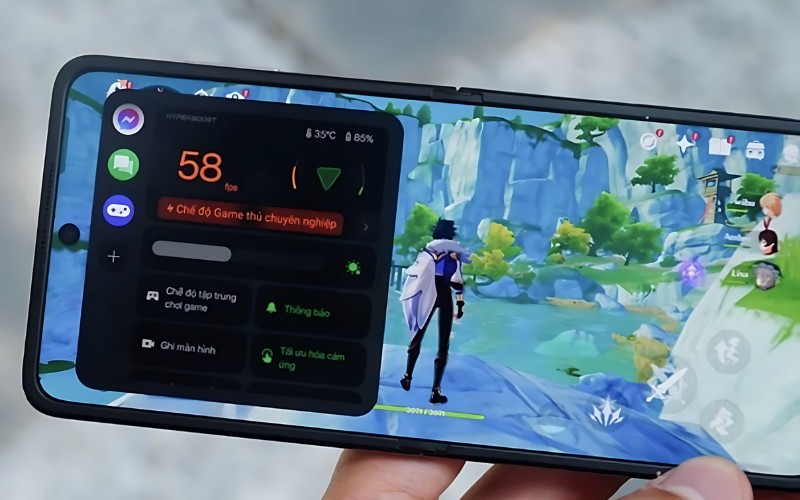 Test game OPPO Find N3 Flip 5G Cũ