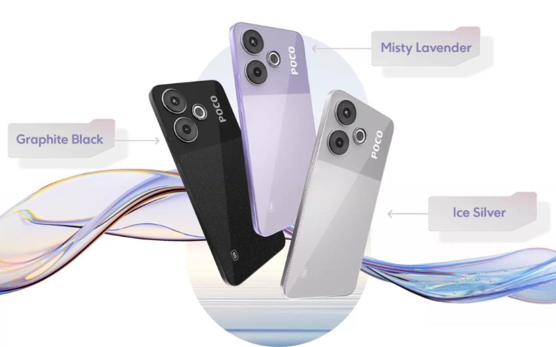 Xiaomi POCO M6 Plus 5G có ba màu