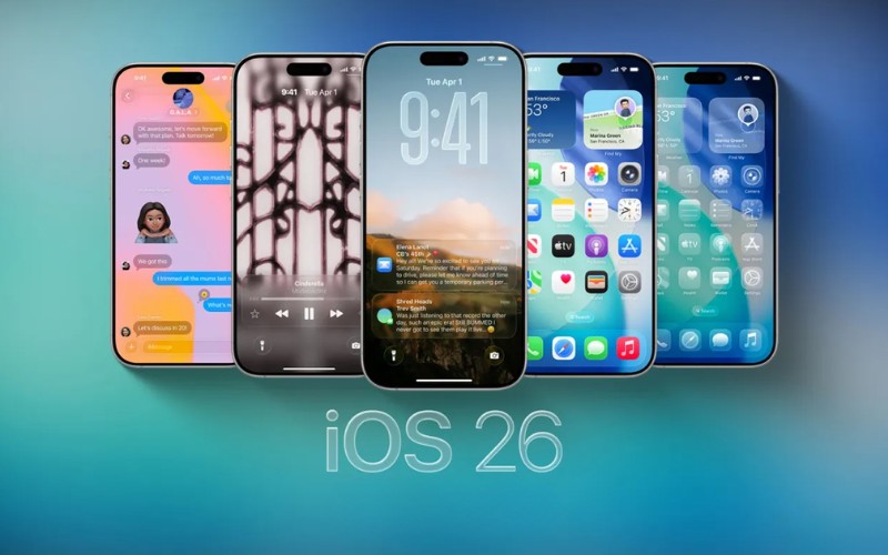 iOS 26 và phần mềm mới được phát hành