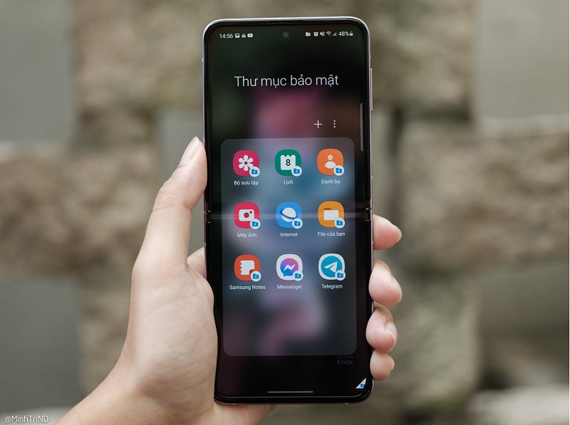 Samsung Knox có tính năng bảo mật thư mục cực tốt