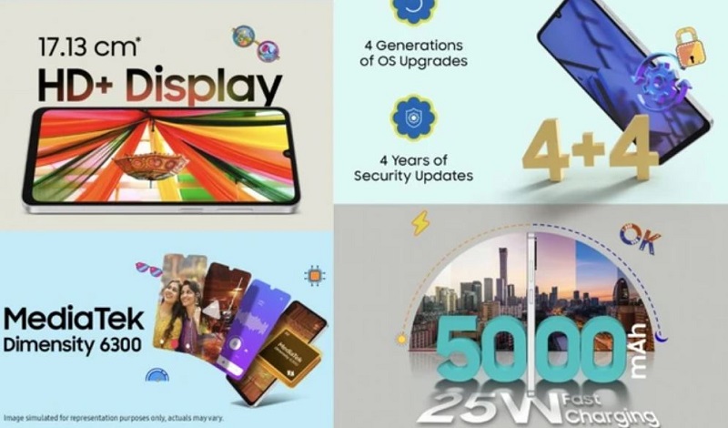 Galaxy F06 5G có cấu hình tốt so với giá bán
