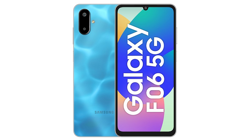 Samsung Galaxy F06 5G có màn hình giọt nước