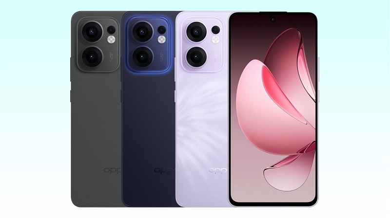 OPPO Reno13 FS có màn hình AMOLED đục lỗ