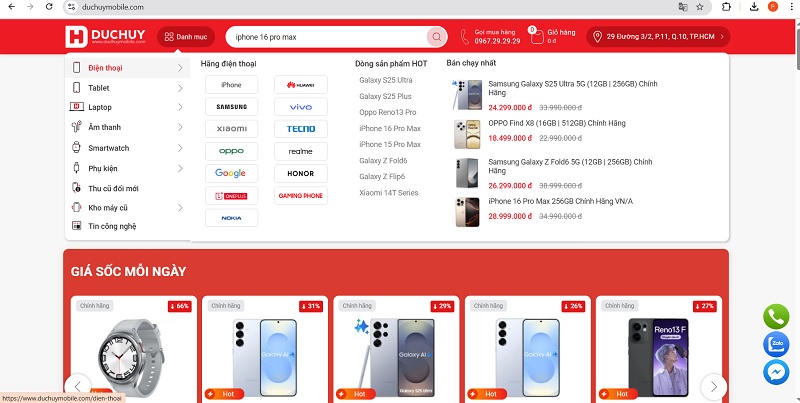Tiếp tục dùng bộ lọc có sẵn từ thương hiệu