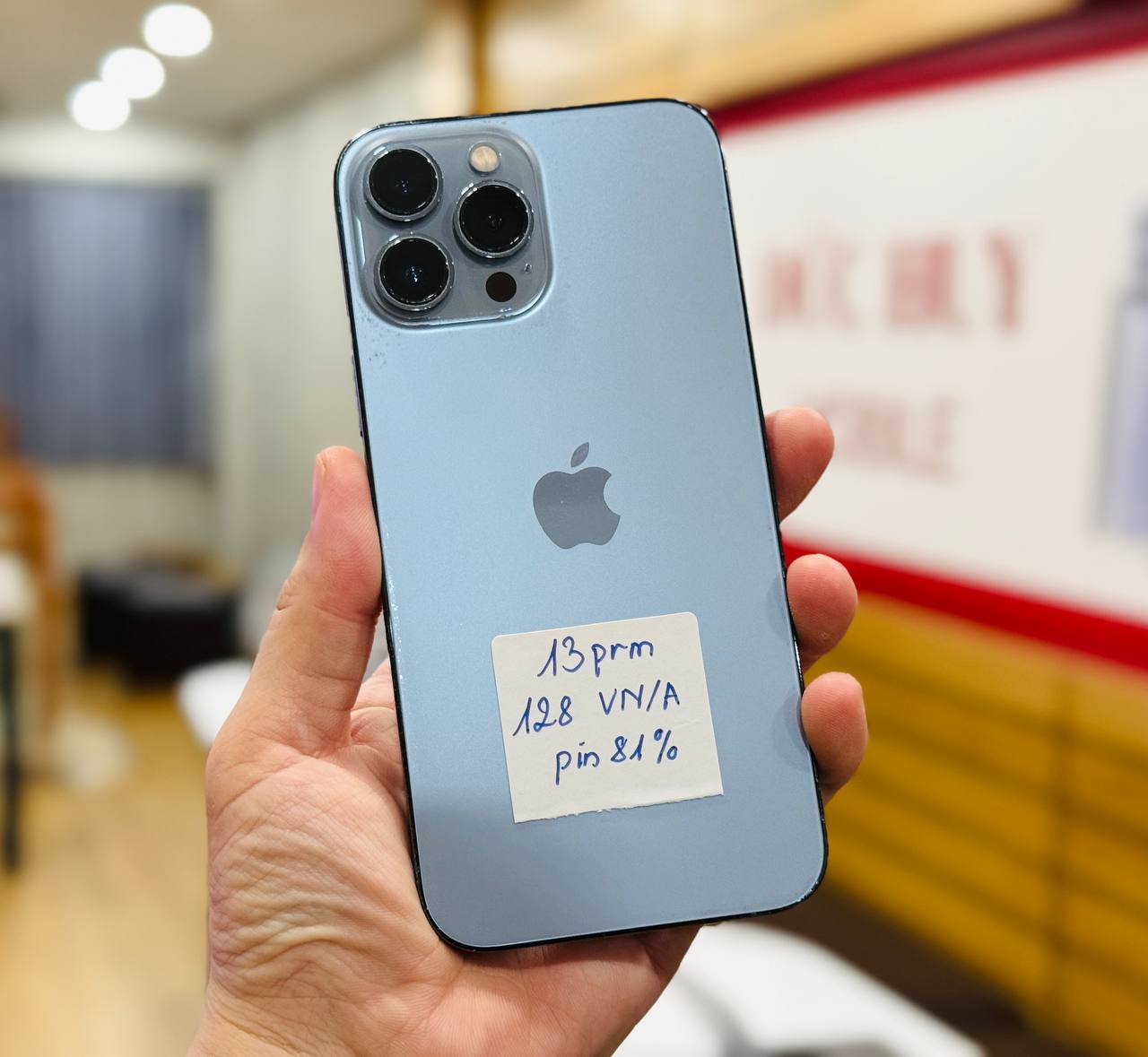 iPhone 13 Pro Max 128GB cũ màu xanh dương cực HOT