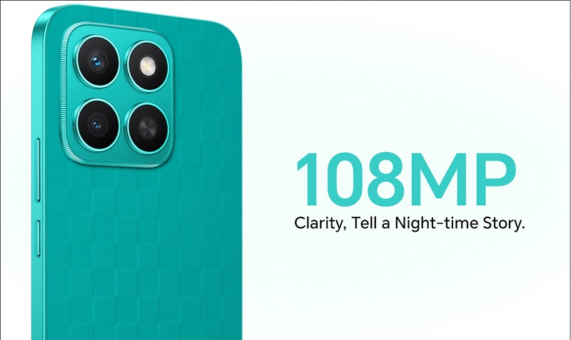 Cảm biến 108MP là điểm nhấn trên camera của HONOR X8c
