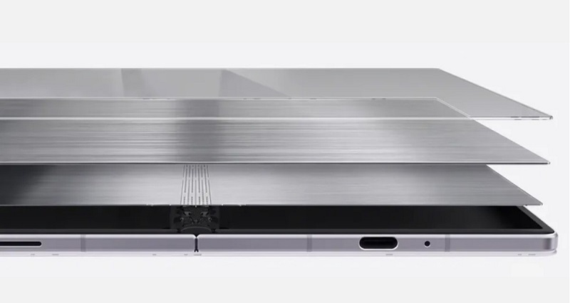 Galaxy Z Fold 8 Wide mới dùng hệ thống bản lề Flex Titanium