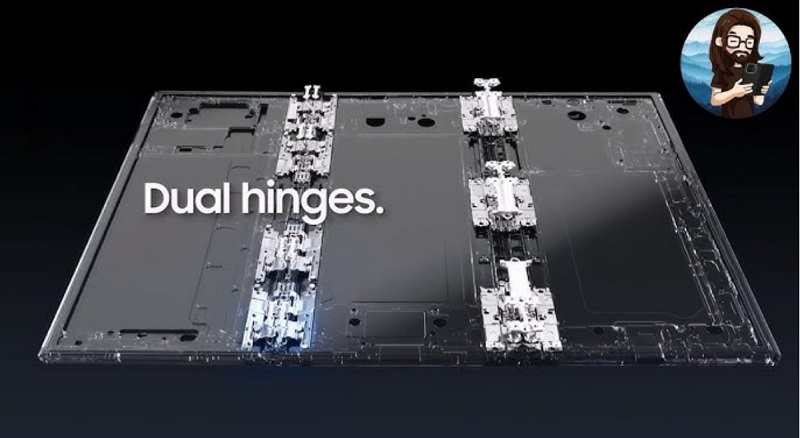 Bản lề Samsung Galaxy Z TriFold 2 bền hơn