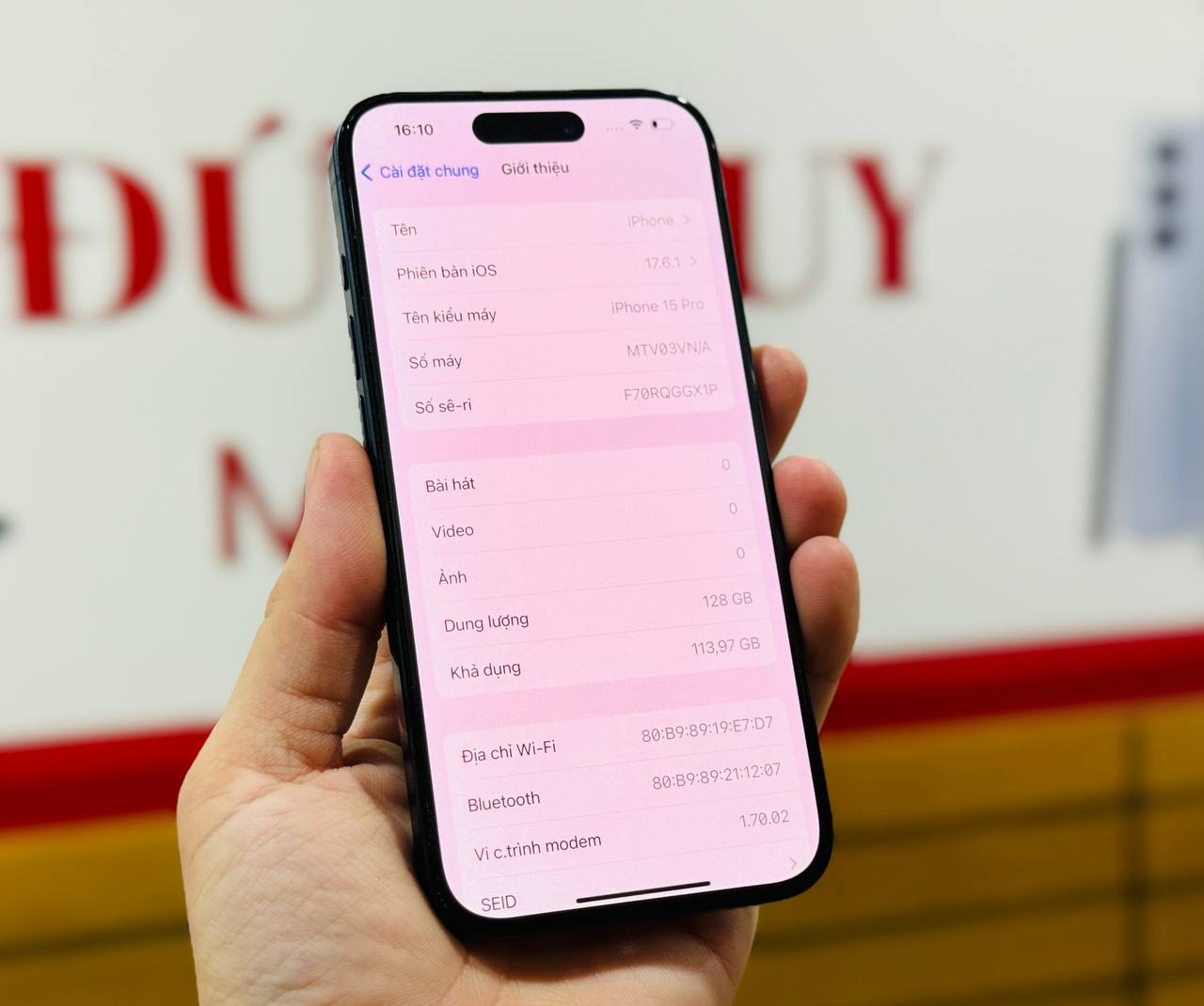 Cách phân biệt mã máy trên iPhone 