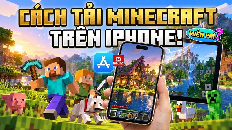 cách tải Minecraft trên iPhone