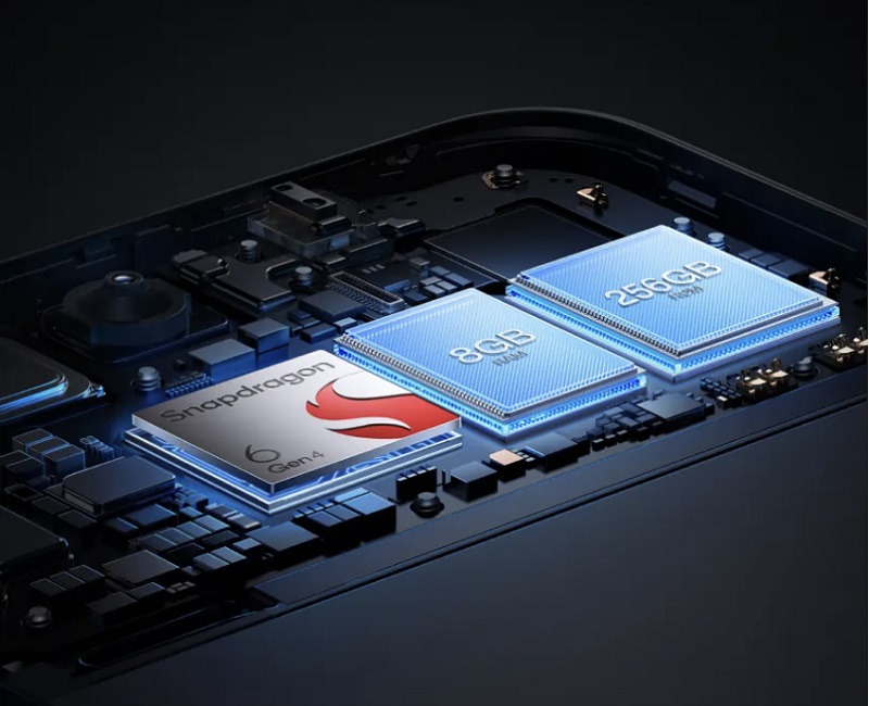 Oppo K13 chạy vi xử lý Snapdragon 6 Gen 4 mạnh mẽ