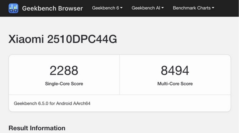 Điểm số Geekbench cho thấy POCO F8 Pro cực ấn tượng