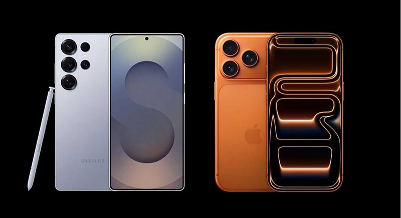 Galaxy S26 series mỏng nhẹ hơn iPhone 17 series