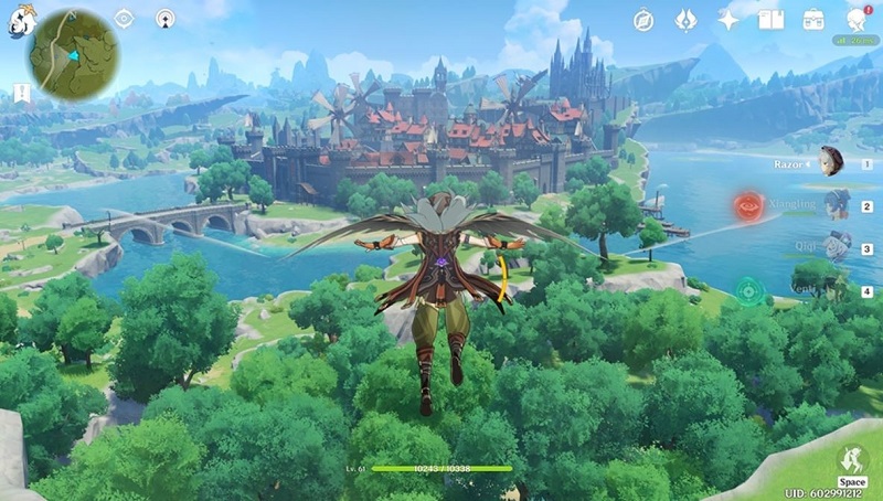 Trải nghiệm game Genshin Impact trên OPPO Find N5