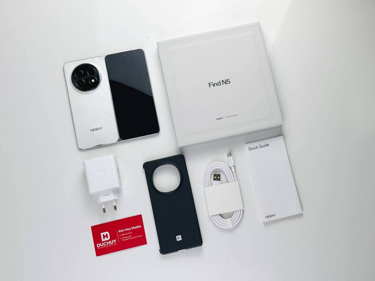 giá bán Oppo Find N5 tại Đức Huy Mobile rẻ hơn thị trường