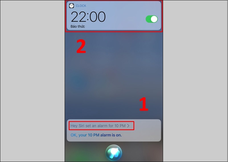 Hey Siri, đặt báo thức lúc 10 giờ tối