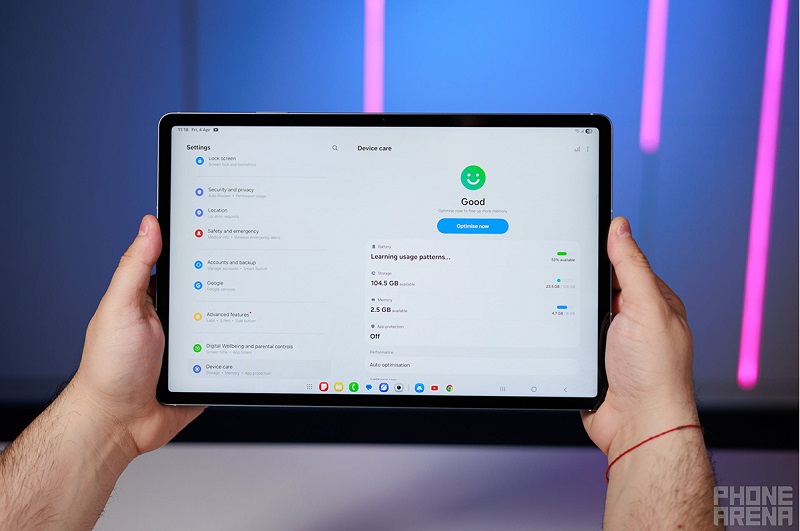 hiệu năng Galaxy Tab S10 FE với Tab S10 FE Plus mạnh như nhau