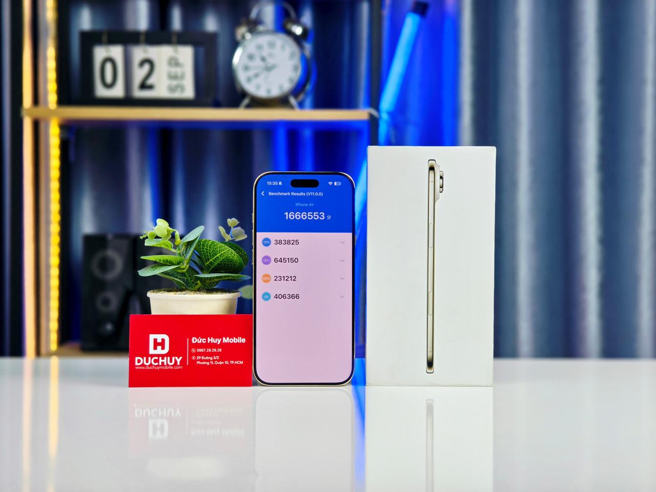 Hiệu năng mạnh mẽ với chip Apple A19 Pro 