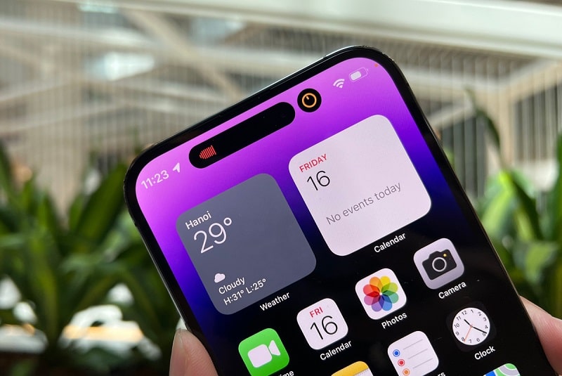 Màn hình 120Hz cho iPhone 14 Pro Max 128GB Cũ hiển thị sắc nét, độ nhạy cao. 