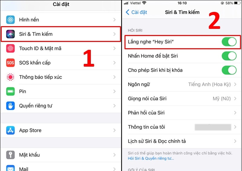 Kích Hoạt Siri Và Cách Gọi "Hey Siri"