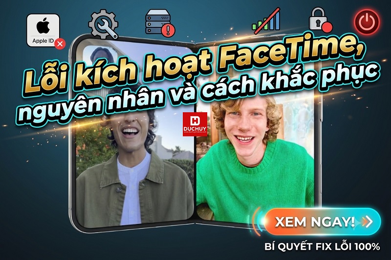 Lỗi kích hoạt FaceTime