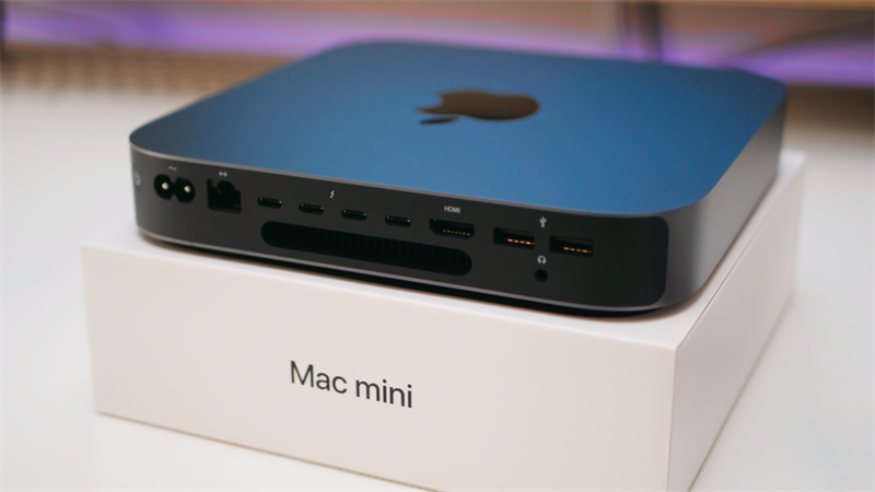 mặt sau Mac Mini M1 2020 256GB