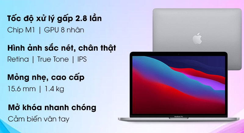 cấu hình Macbook Pro M1 2020