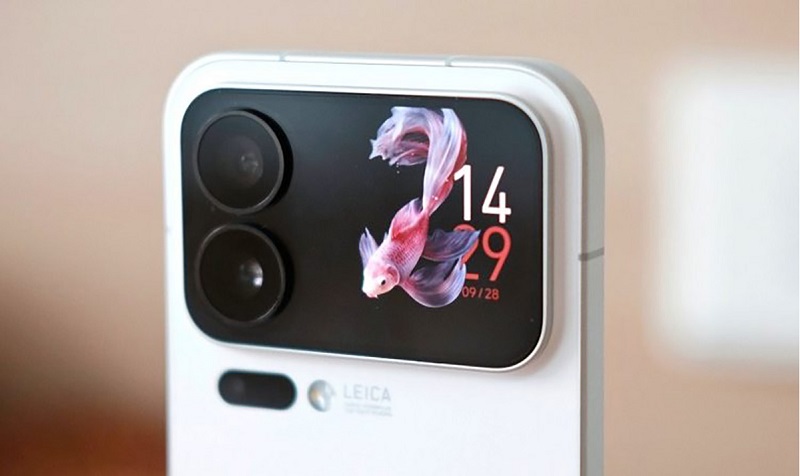 Xiaomi 18 Pro Max có màn hình phụ ở mặt lưng