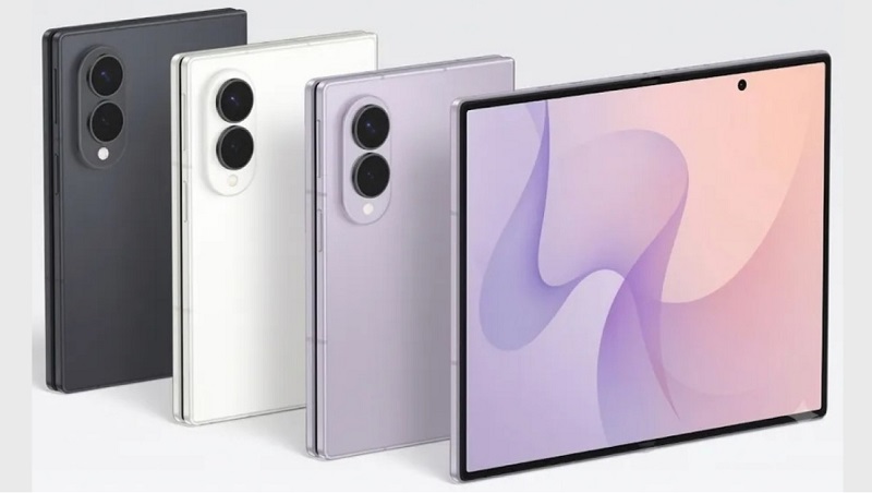 Galaxy Z Fold 8 Wide có 3 màu gồm Cream, Graphite và Lavender