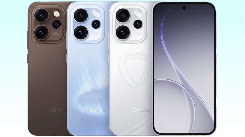 OPPO Reno 15 có 3 màu