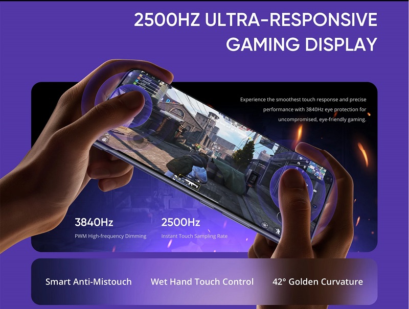 Realme P3 Pro 5G có màn hình AMOLED 120Hz mượt mà