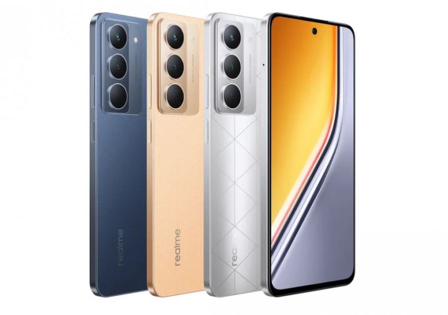 Realme P3x 5G có ngoại hình hiện đại 