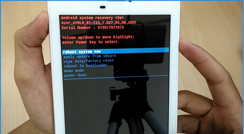 Hard Reset máy tính bảng Samsung (Khôi phục bằng phím cứng)