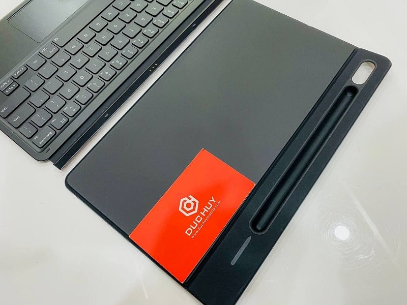 kiểu dáng Bao da Book Cover KeyBoard Galaxy Tab S7 Plus