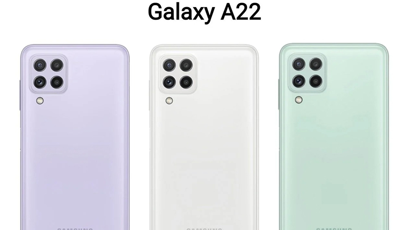 Camera Samsung Galaxy A22