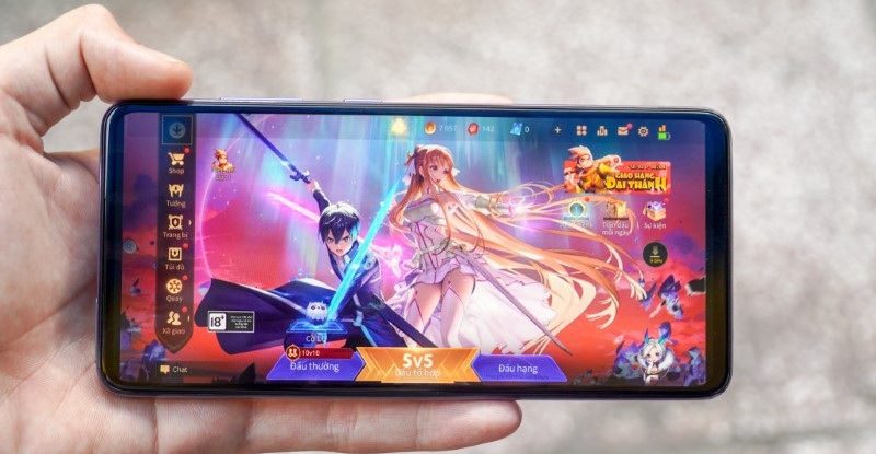 game trên Samsung Galaxy A52
