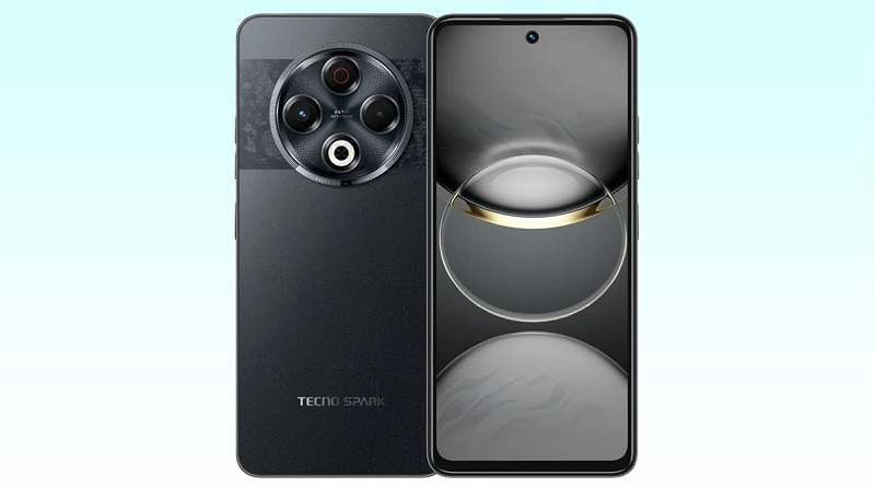 Màn hình IPS LCD kích thước lớn TECNO Spark 30 hiển thị rõ nét