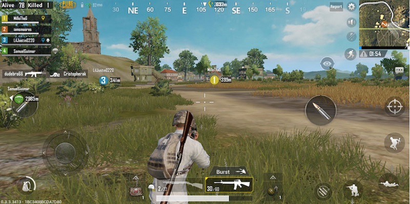 test game PUBG Mobile trên POCO X7 Pro 5G