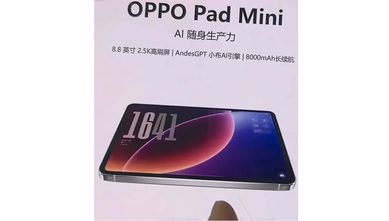 OPPO Pad Mini sắp ra mắt